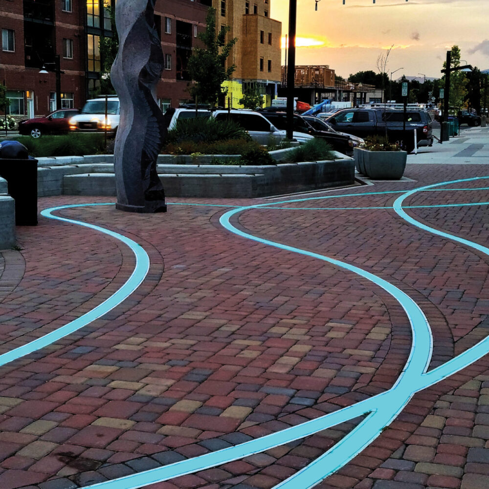 Fortacast Curved Linear In-Ground Lighting